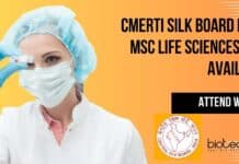 CMERTI Silk Board BSc & MSc Life Sciences Jobs Available, Attend Walk-In CMERTI Silk Board BSc