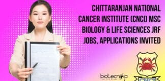 CNCI Biology JRF Jobs