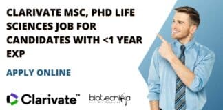 Clarivate Content Editor Job