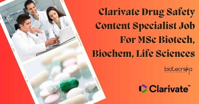Clarivate Drug Safety Content