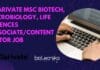 Clarivate MSc Biotech, Microbiology, Life Sciences Associate/Content Editor Job Clarivate MSc Biotech