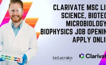 Clarivate MSc Life Science