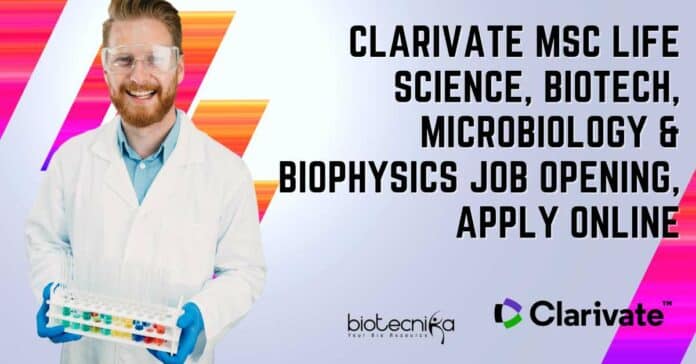 Clarivate MSc Life Science
