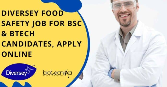Diversey Food Safety Job