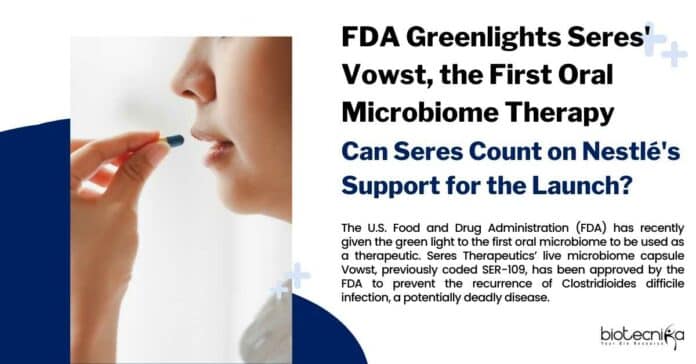 First oral microbiome therapy