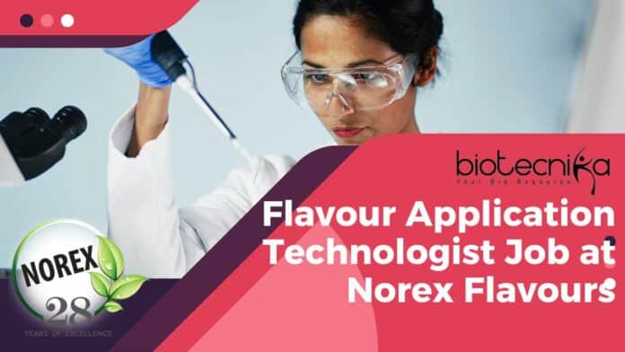 Flavour Application Technologist