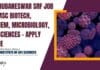 ILS Bhubaneswar SRF Job For MSc Biotech, Biochem, Microbiology, Life Sciences – Apply Online Government Jobs in Bhubaneswar
