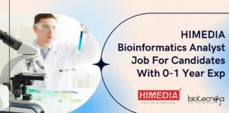 HIMEDIA Bioinformatics Analyst Job