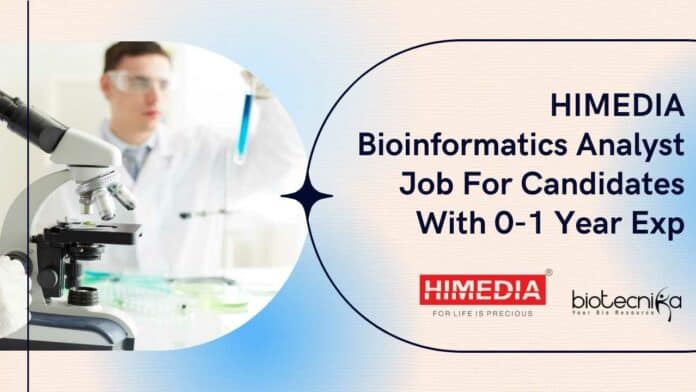 HIMEDIA Bioinformatics Analyst Job