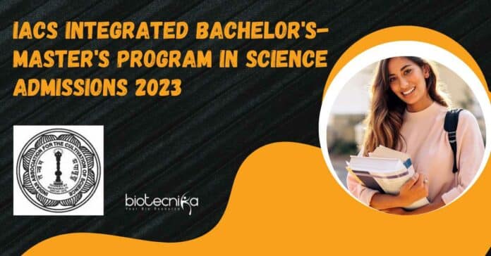 IACS Admissions 2023