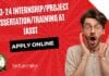 2023-24 Internship/Project Dissertation/Training at IASST, Apply Online IASST Project Training 2023