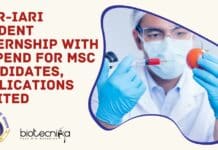 ICAR-IARI Student Internship