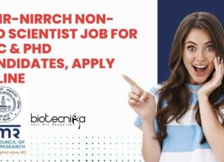 ICMR-NIRRCH Non-Med Scientist Job