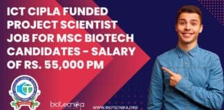 ICT Project Scientist Job