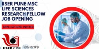 IISER Pune Research Opportunity
