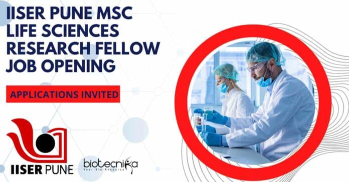 IISER Pune Research Opportunity
