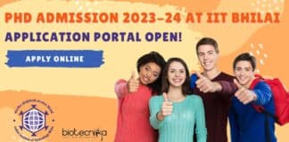 IIT Bhilai PhD Admission