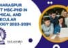 IIT Kharagpur Joint MSc-PhD