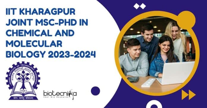 IIT Kharagpur Joint MSc-PhD