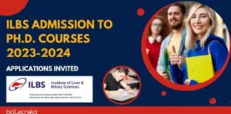 ILBS PhD Admission 2023-24