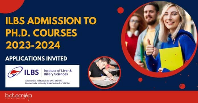 ILBS PhD Admission 2023-24