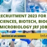 ILS Recruitment 2023 For MSc Life Sciences, Biotech, Biochem, Microbiology JRF Job ILS Recruitment 2023
