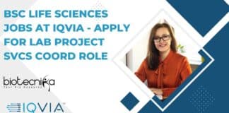 IQVIA BSc Jobs 2023