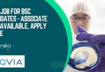 IQVIA Job For BSc Candidates – Associate Role Available, Apply Online IQVIA Job For BSc