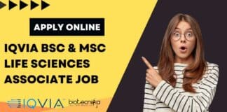 IQVIA MSc Job 2023