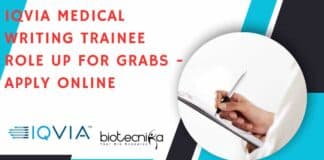 IQVIA Medical Writing Trainee