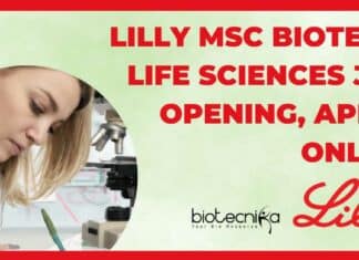 Lilly MSc Biotech
