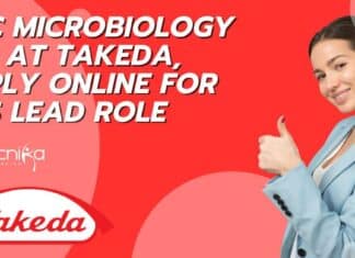MSc Microbiology Job at Takeda