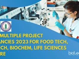 NABI Multiple Project Vacancies