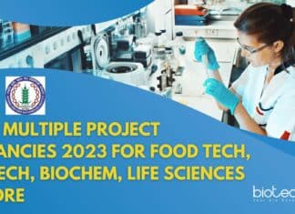 NABI Multiple Project Vacancies
