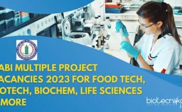 NABI Multiple Project Vacancies