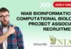 NIAB Bioinformatics & Computational Biology Project Associate Recruitment, Apply Online NIAB Bioinformatics & Computational