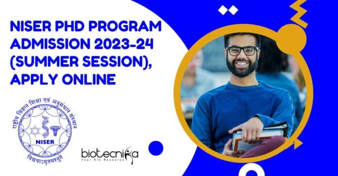 NISER PhD Admission 2023-24