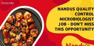 Nandus Quality Control Microbiologist