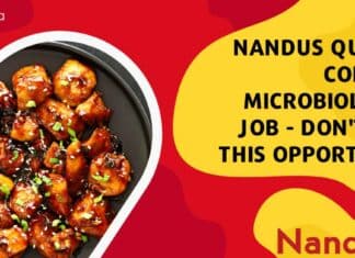 Nandus Quality Control Microbiologist