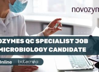 Novozymes QC Specialist Job