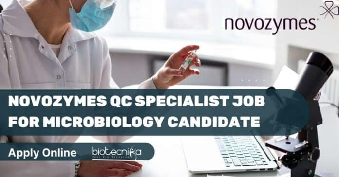 Novozymes QC Specialist Job