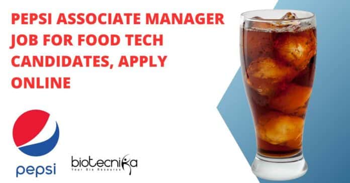 Pepsi Associate Manager Job