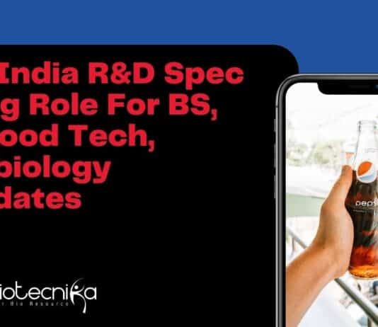 Pepsi India R&D Spec