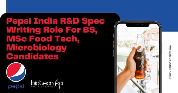 Pepsi India R&D Spec