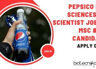 Pepsico Food Sciences R&D