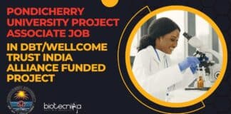Pondicherry University Project Associate