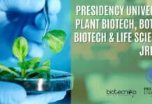 Presidency University Plant Biotech