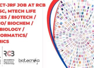 Project-JRF Post at RCB