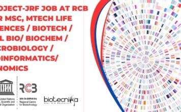 Project-JRF Post at RCB