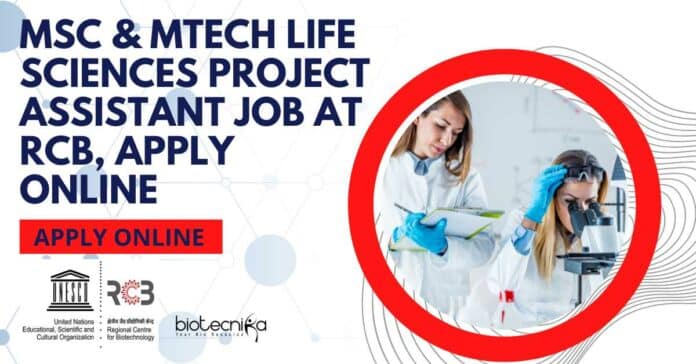 RCB Faridabad MSc Project